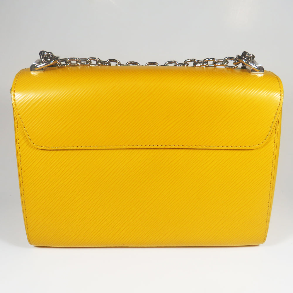 Yellow "Early Bird" MM Twist Epi Leather Crossbody Bag - Excellent
